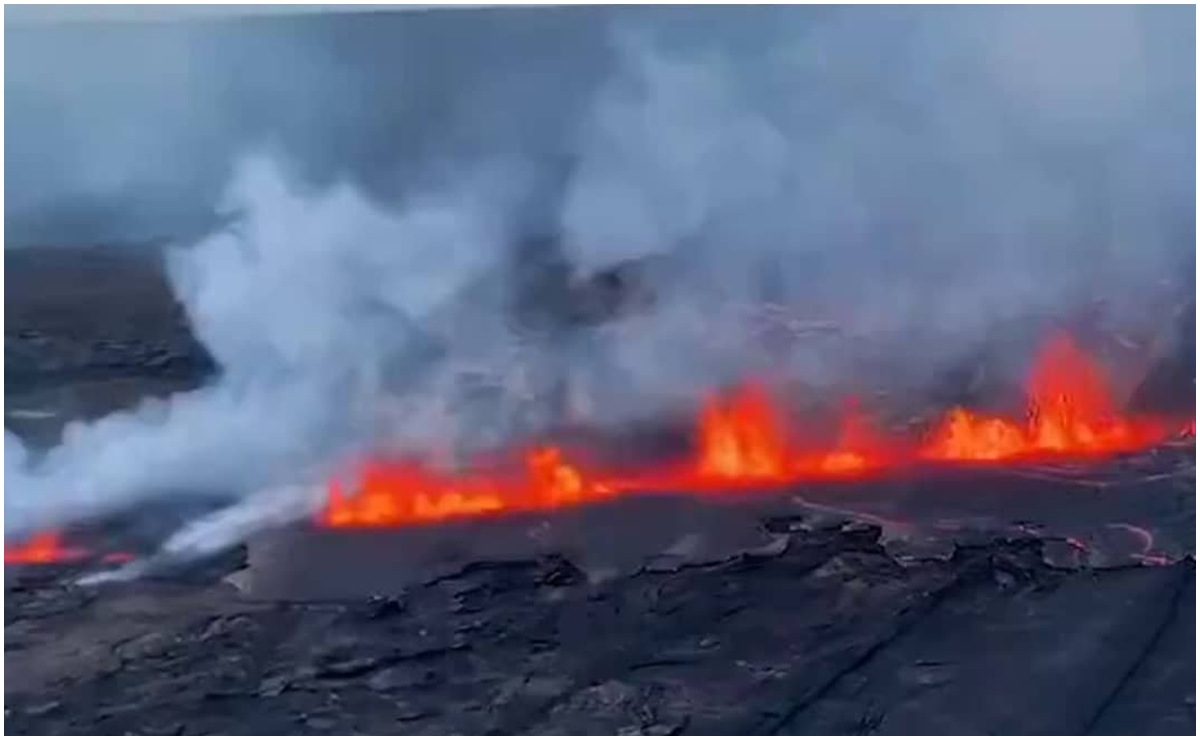 Volcán Kilauea, en Hawái, entra en erupción; hasta ahora no hay amenaza para las comunidades cercanas