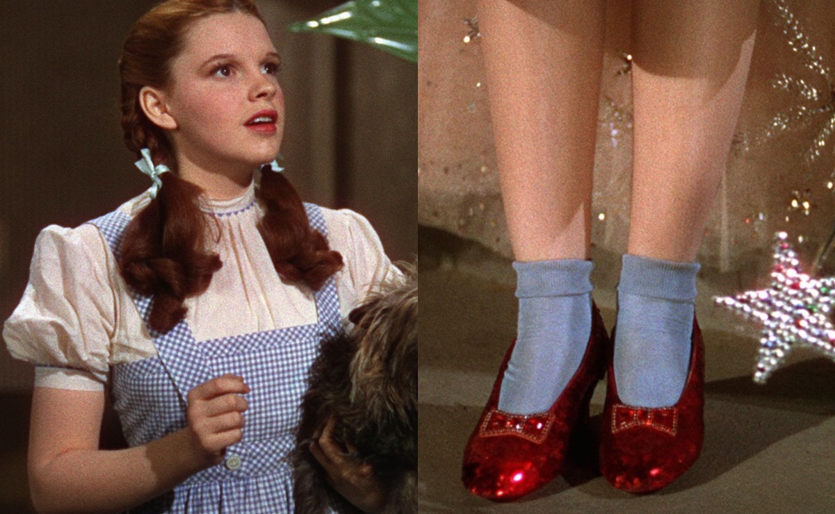 Ante de morir, excriminal confiesa que él robó las zapatillas de rubí de "El mago de Oz"