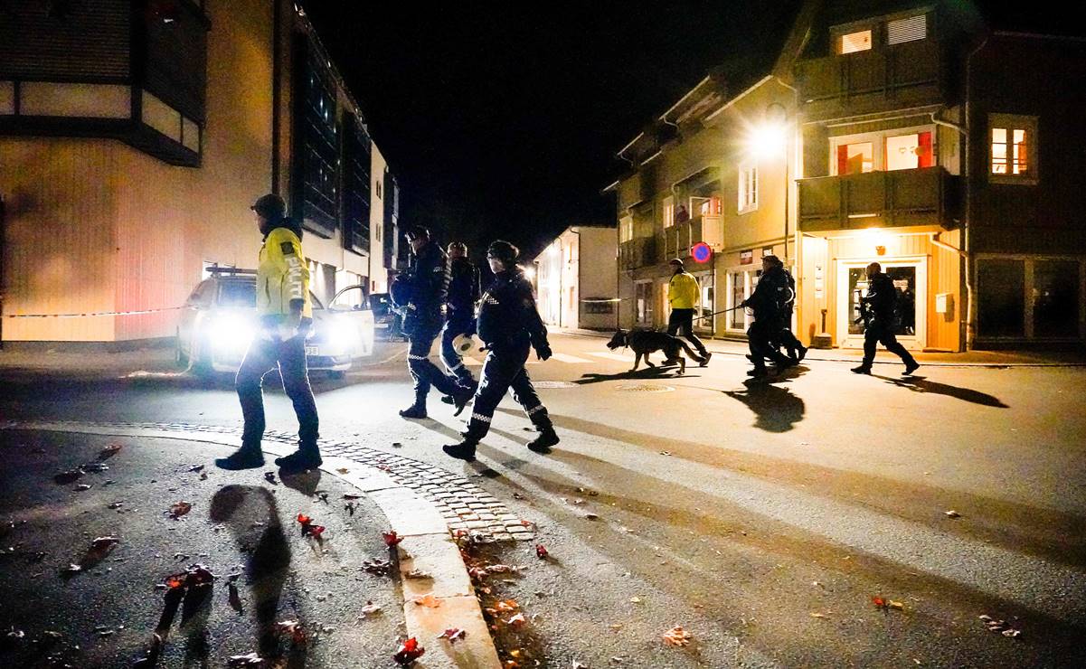 Hombre con arco y flechas mata a varias personas en Noruega, antes de ser detenido