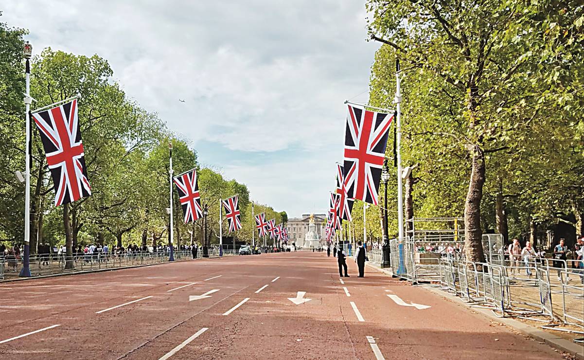 La ciudad de Londres, blindada para el funeral de la Reina Isabel II