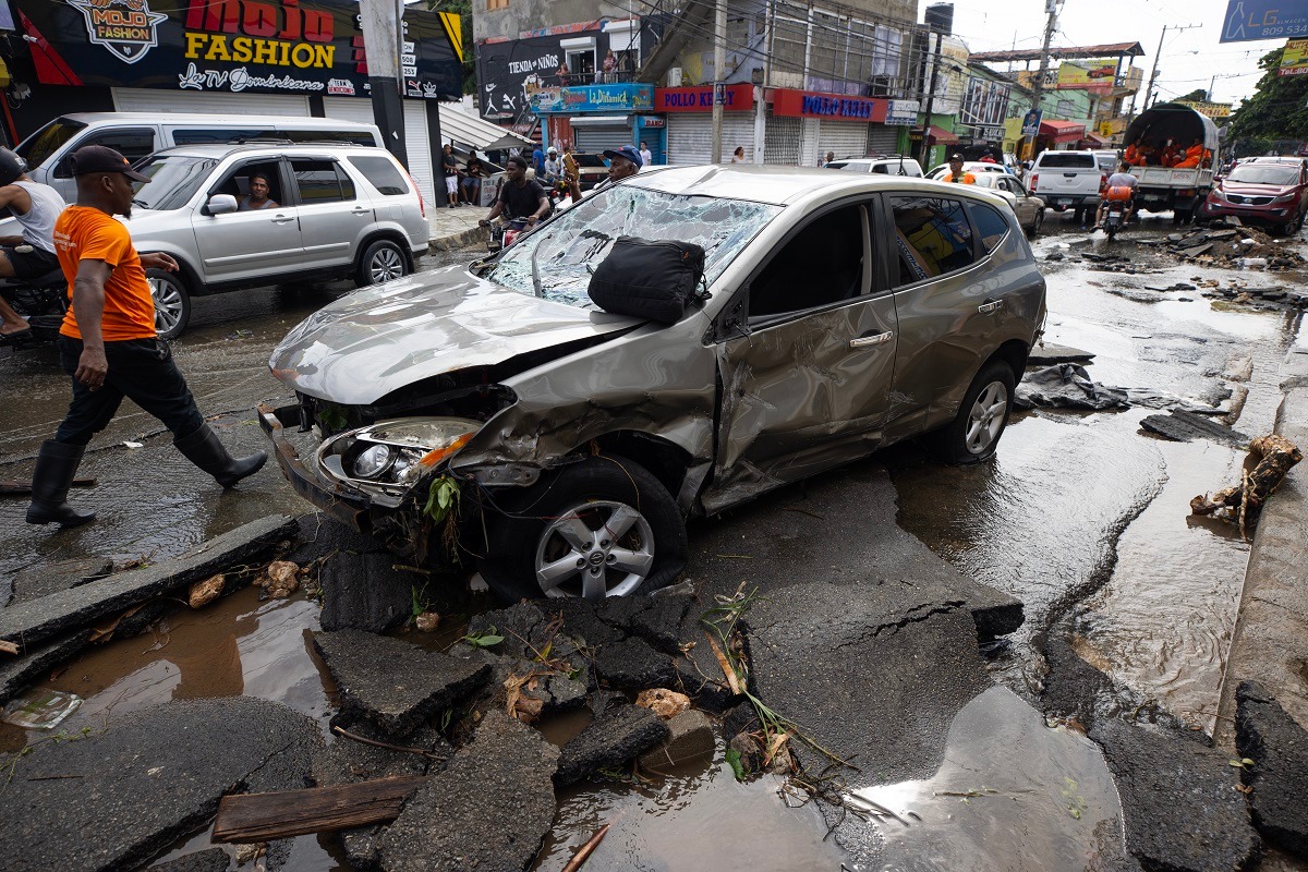 Lluvias en República Dominicana dejan 14 muertos