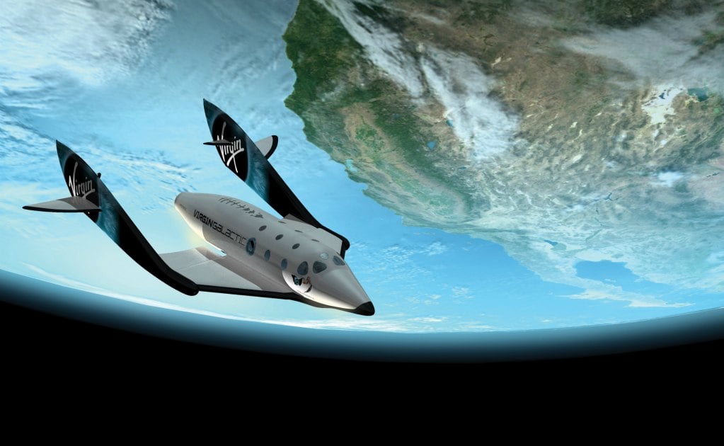 Despega en EU el primer vuelo suborbital para turistas de Virgin Galactic