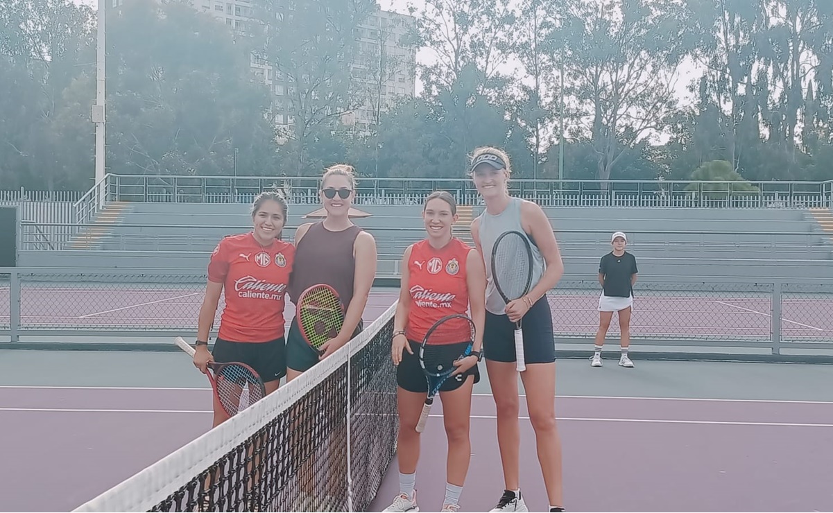 Licha Cervantes y Chivas Femenil conviven con las ganadoras del US Open en el Guadalajara Open