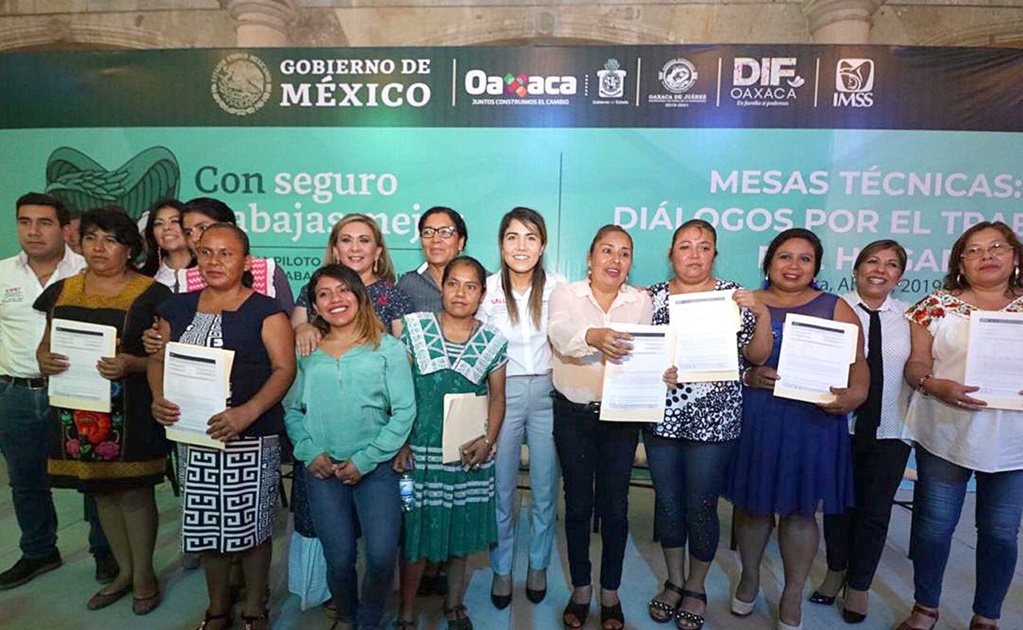 Comienza afiliación de trabajadoras del hogar al IMSS en Oaxaca 