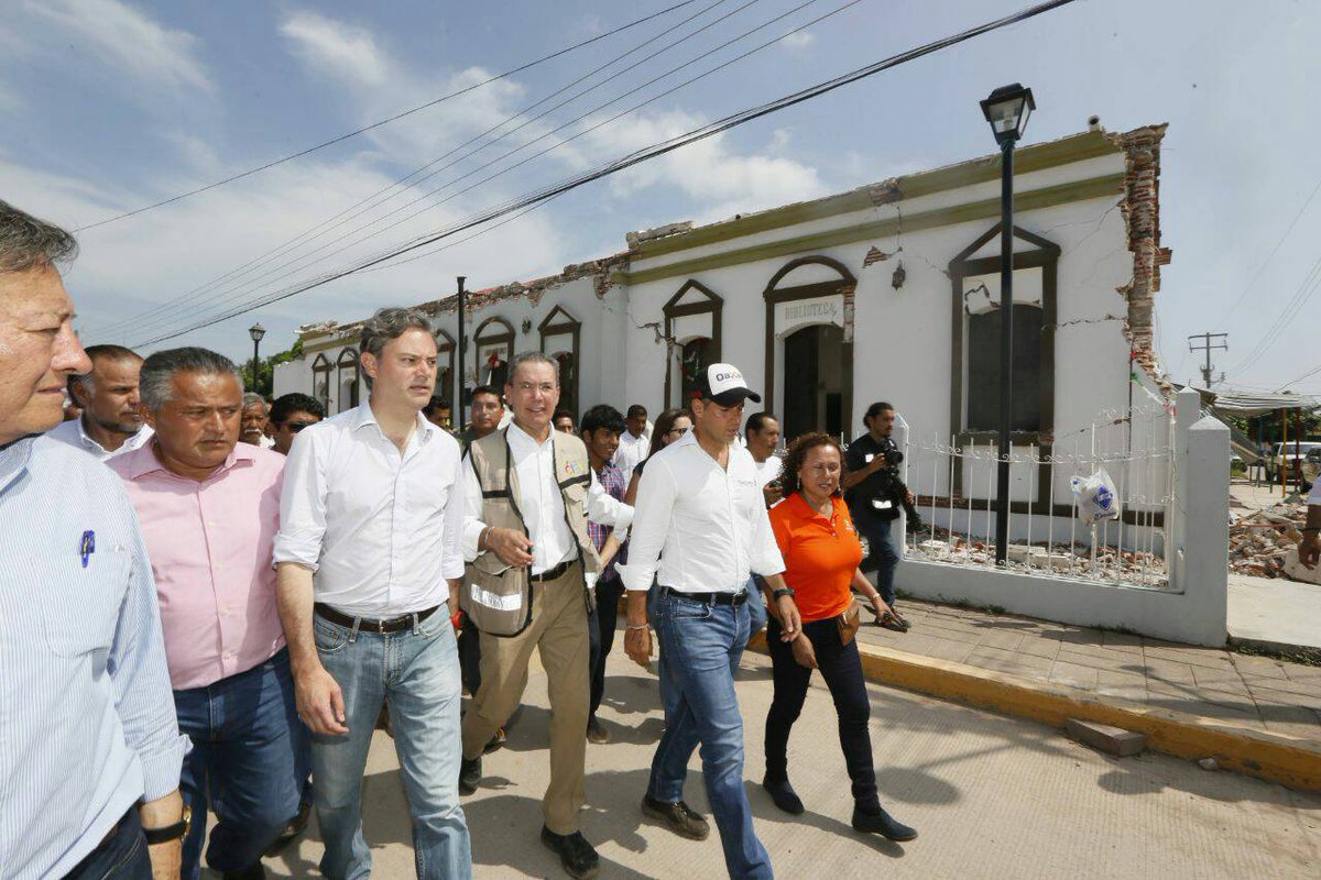 Iniciará SEP reconstrucción de escuelas en Oaxaca