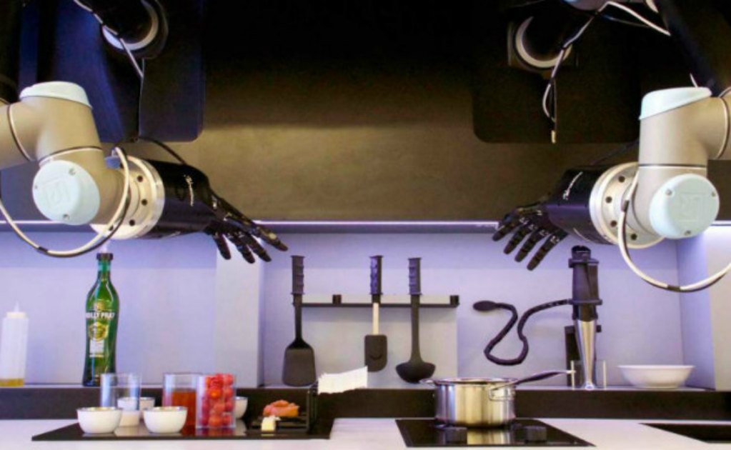 La cocina del futuro usa robots