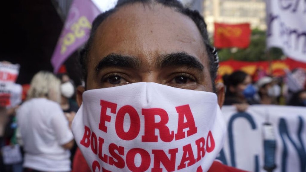 Así son las multitudinarias marchas del #29M en Brasil contra Bolsonaro y su gestión antiCovid