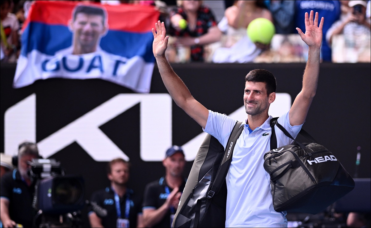 Australian Open: Un estelar Sinner supera a Djokovic en semifinales