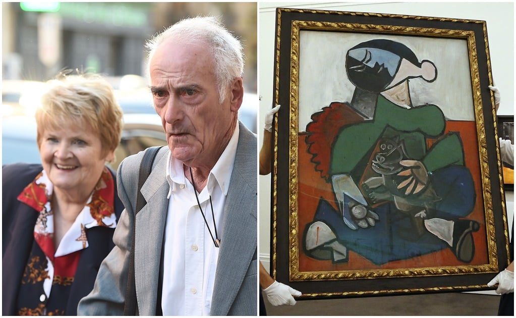 Electricista de Picasso en juicio por poseer cientos de obras del artista