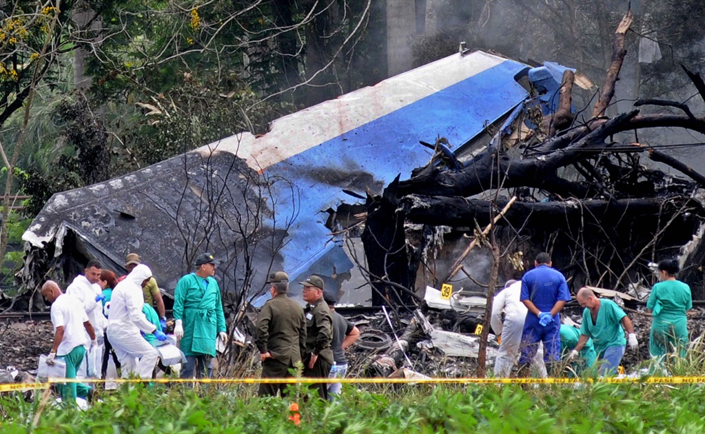 Confirma Cancillería siete víctimas mexicanas en avionazo en Cuba