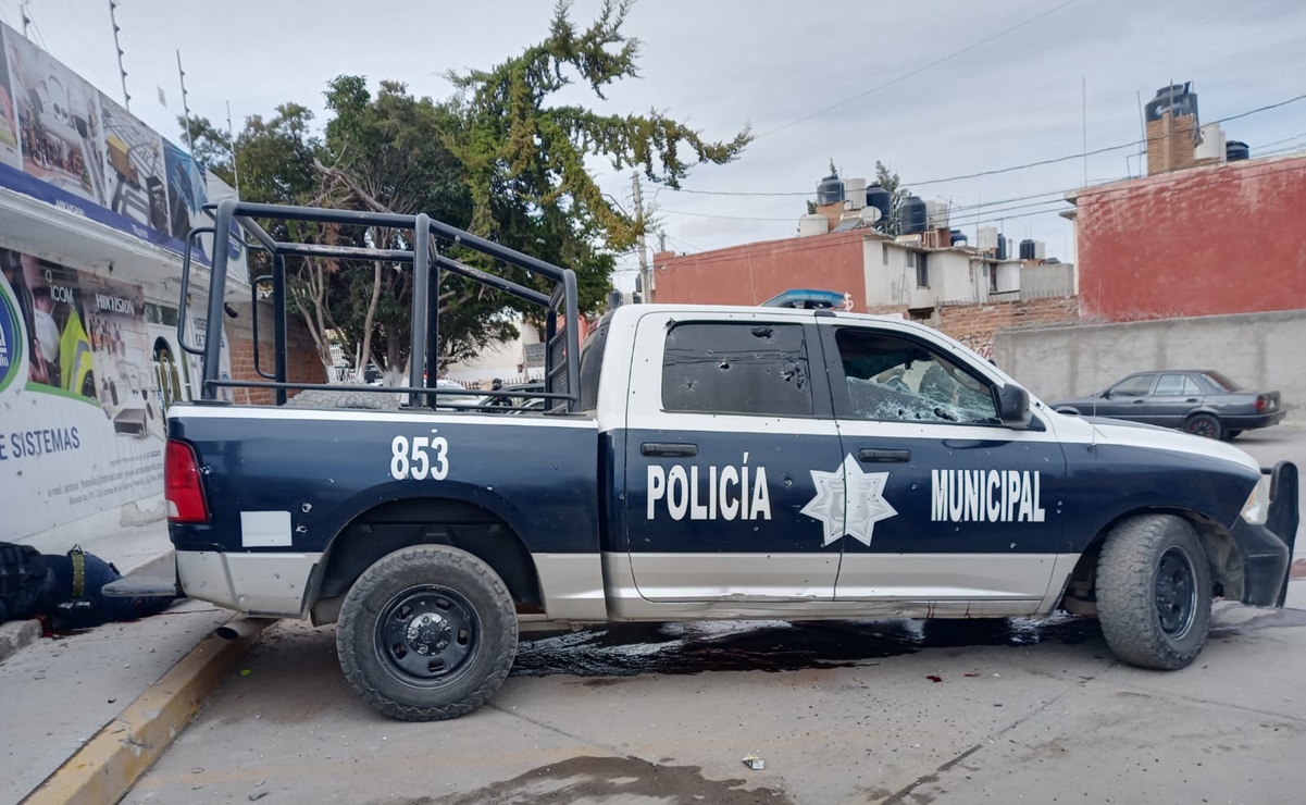 Asesinan a otro policía en Zacatecas; suman ocho en lo que va del año 