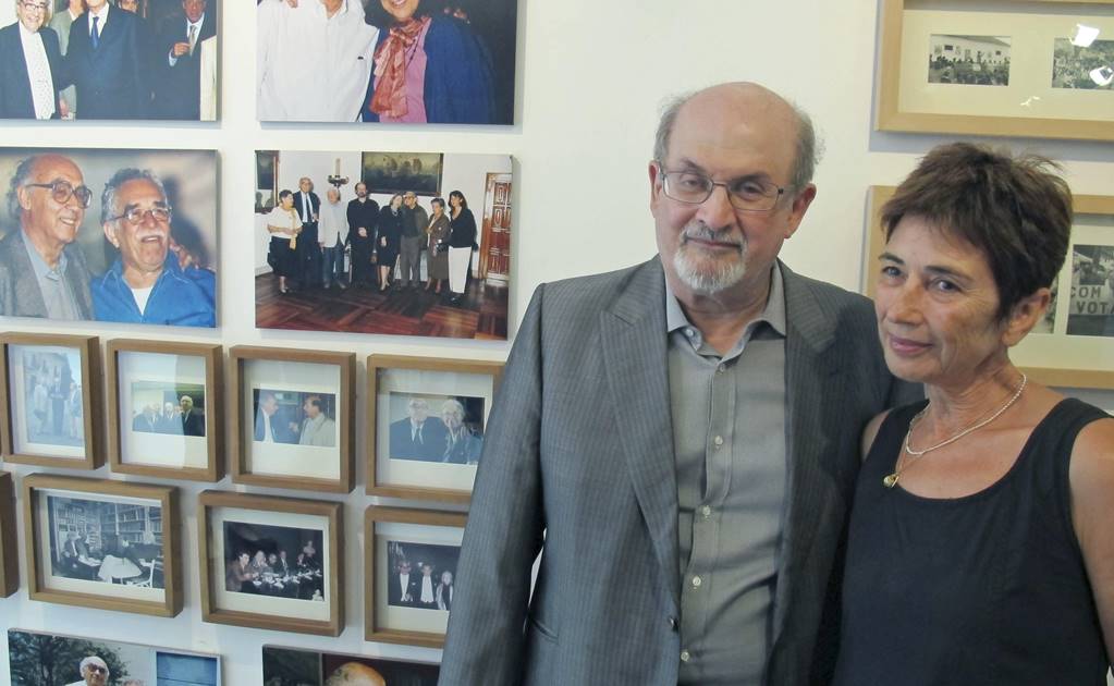 Salman Rushdie visita la Fundación José Saramago