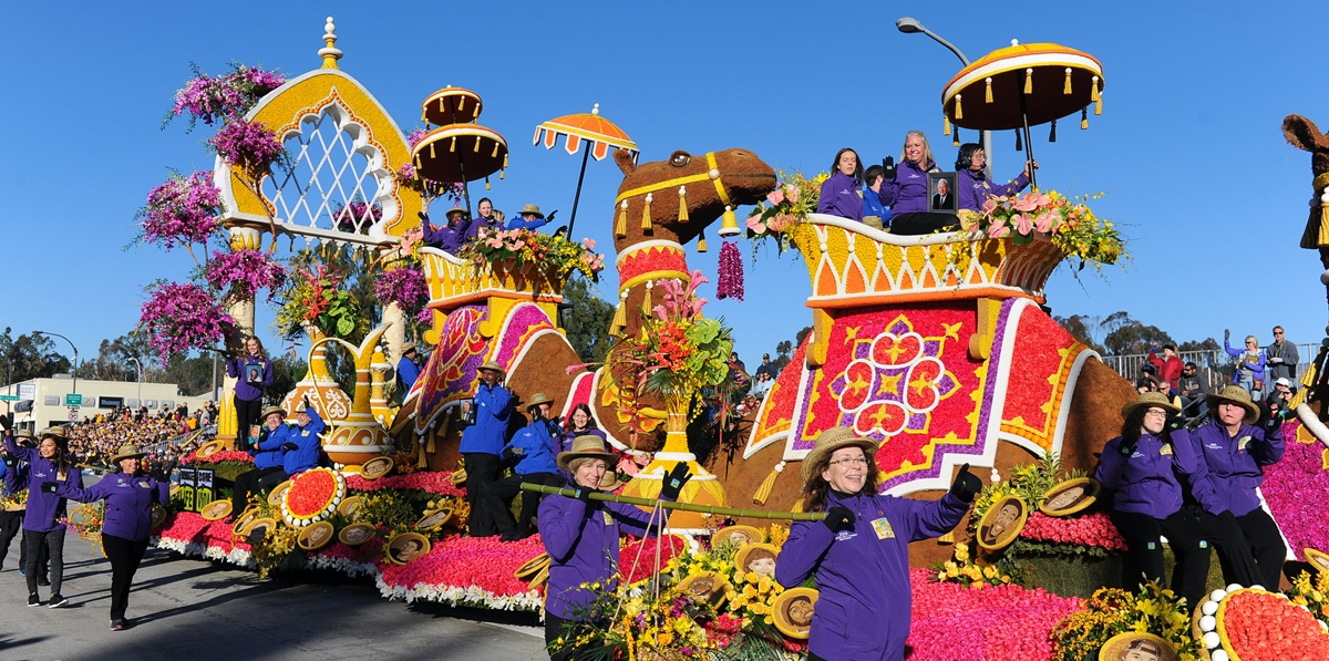 ¿Cuándo y por qué se realiza el Desfile de las Rosas en Pasadena?