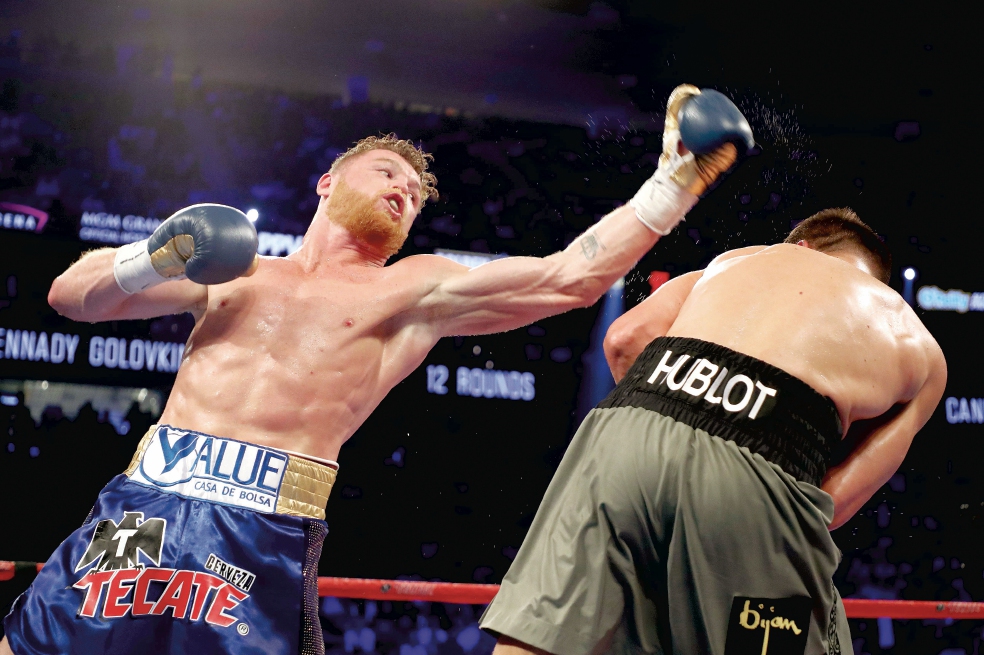 Canelo Álvarez no es favorito para duelo ante Golovkin