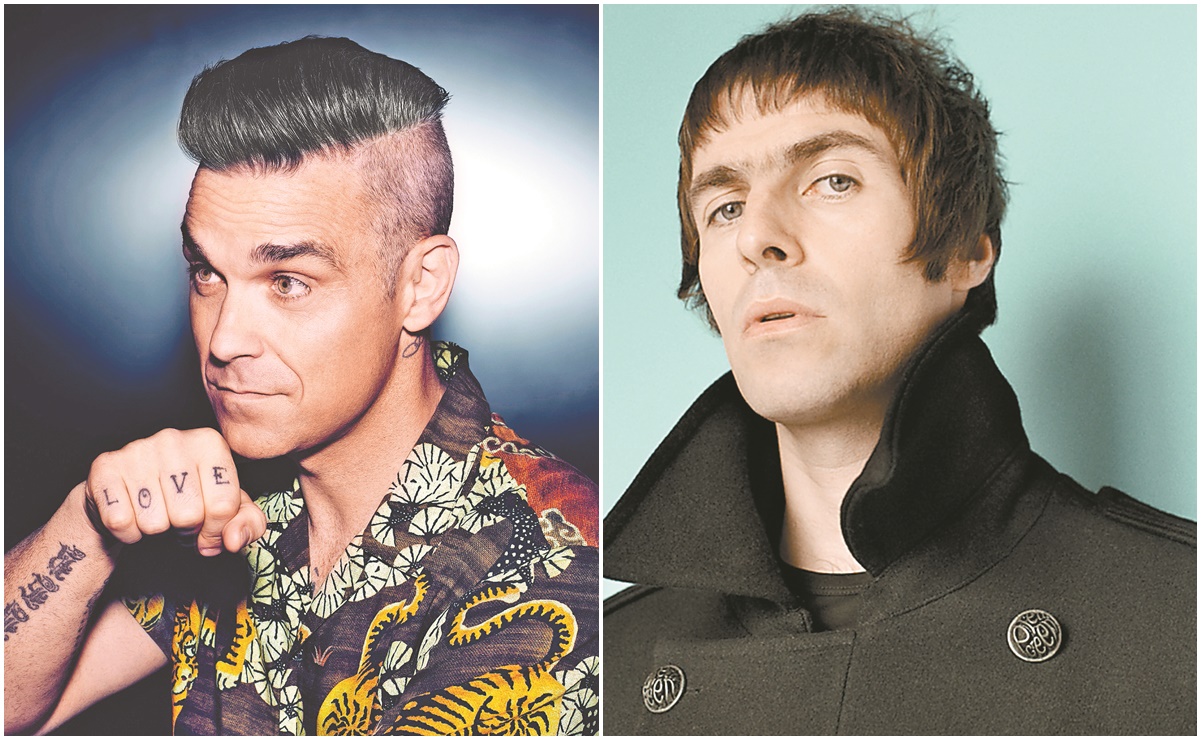 Robbie Williams se lanza otra vez contra Liam Gallagher