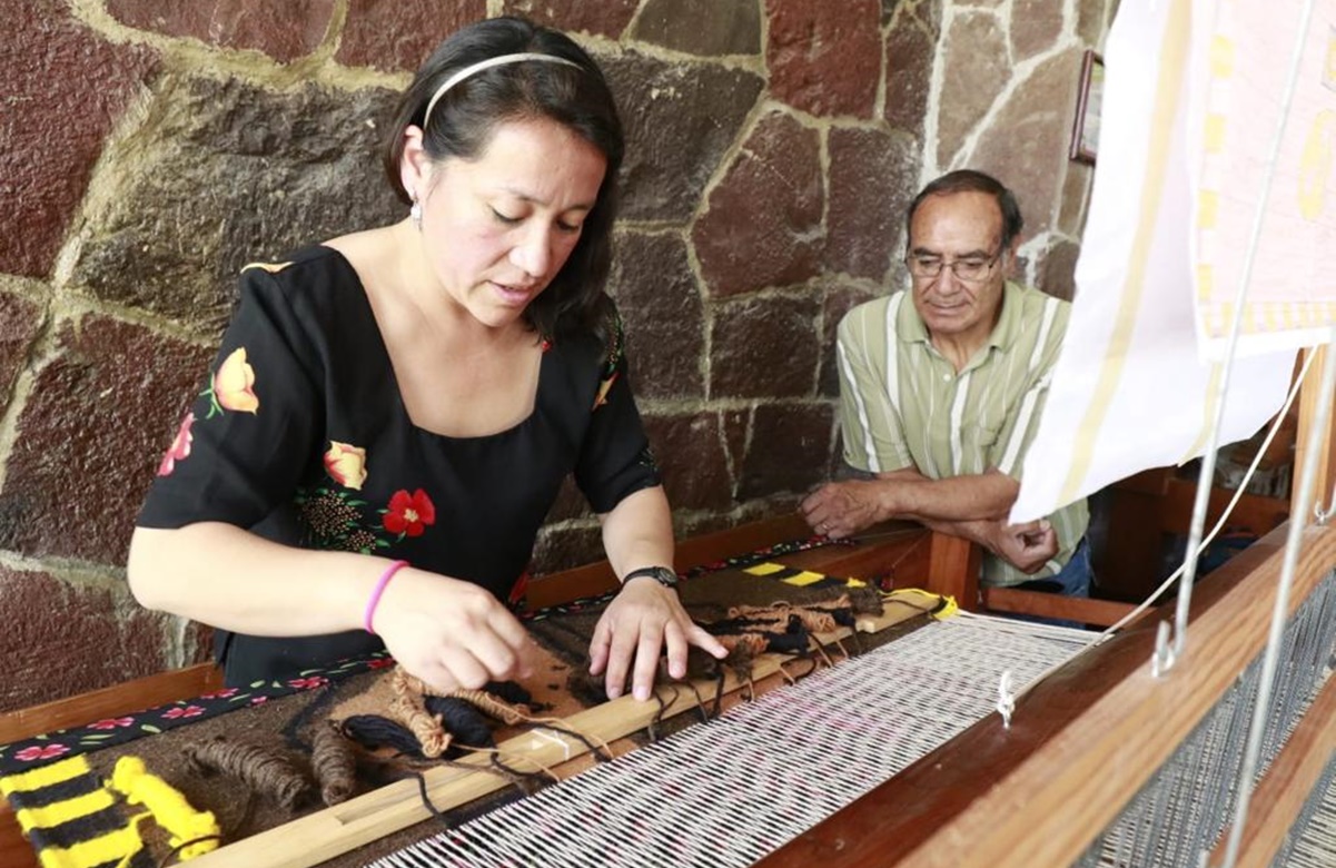 La Tierra del Sarape: el lugar reconocido a nivel mundial por las y los artesanos tejedores de lana