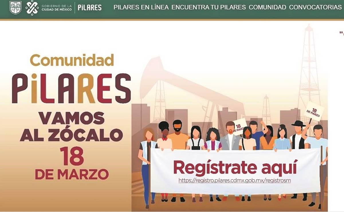 En Pilares convocan a concentración en el Zócalo