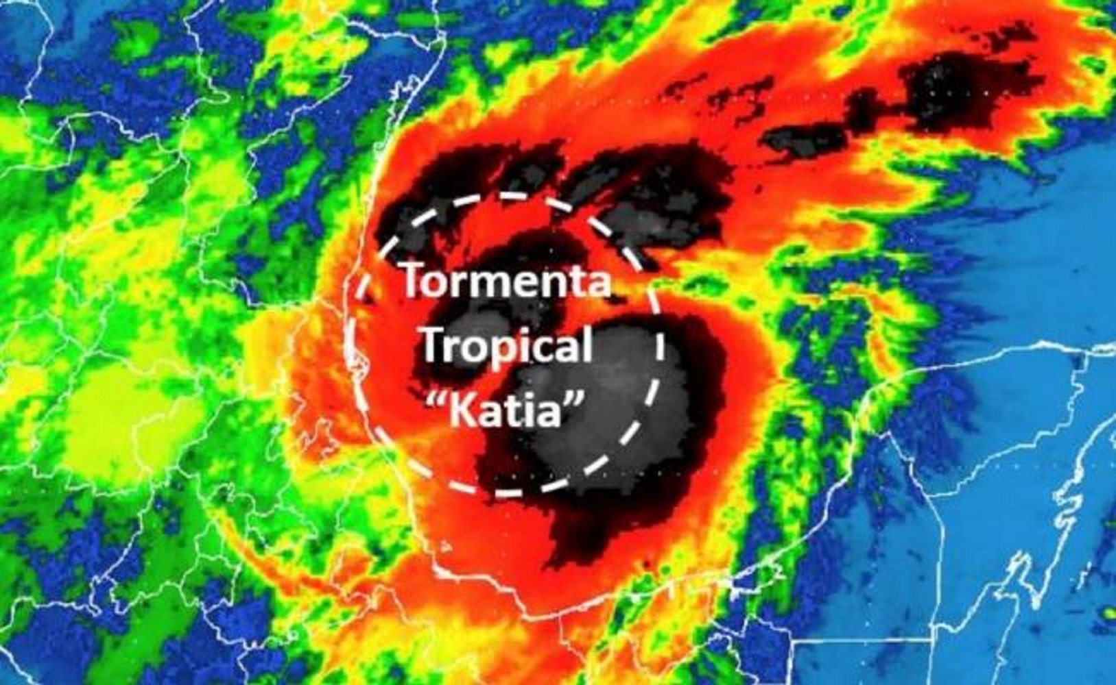 Prevén que "Katia" se convierta en huracán antes de llegar a Veracruz