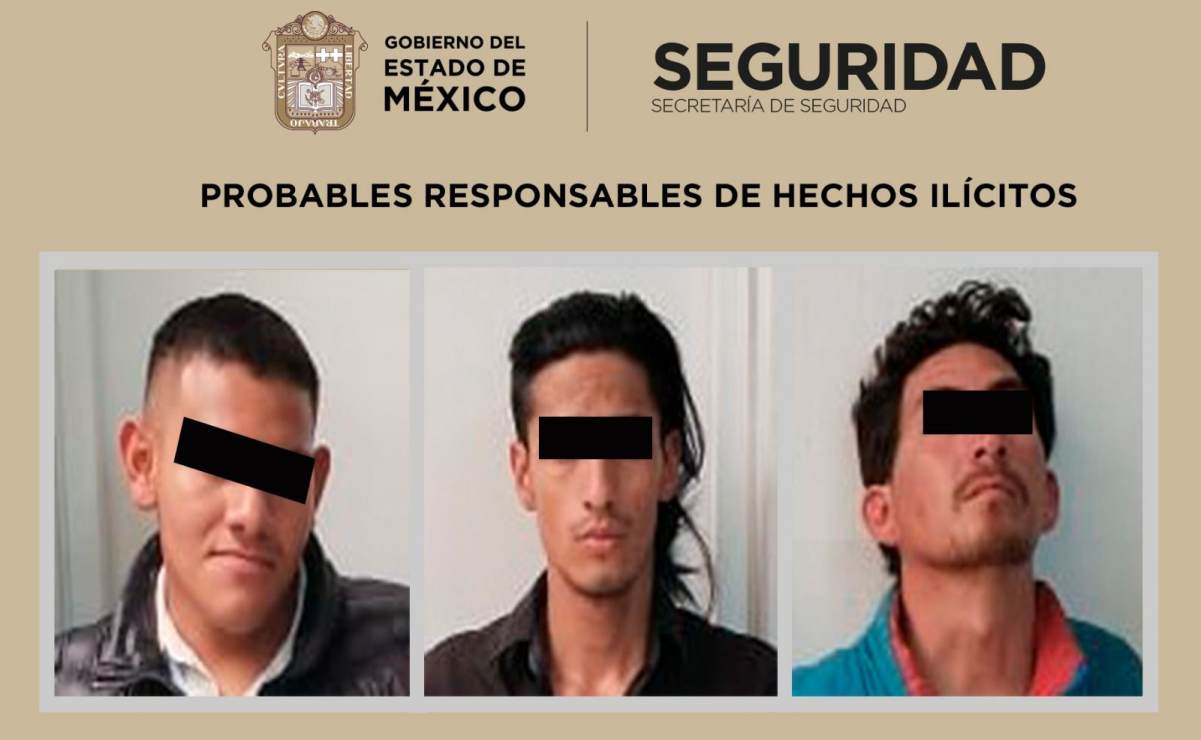Detienen a 3 personas por su presunta participación en tráfico y acopio de armas en Cuautitlán Izcalli