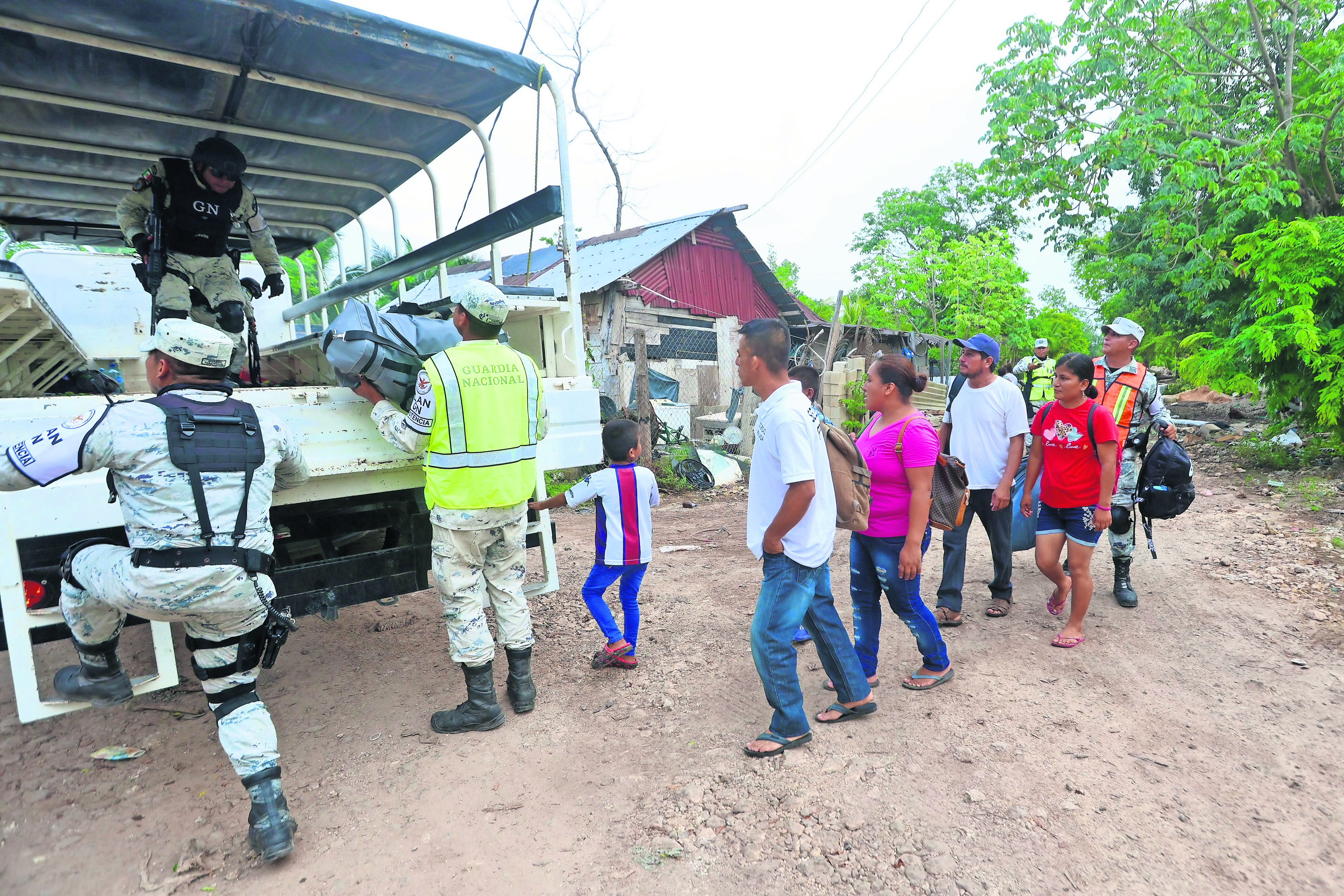 Beryl pega a la península de Yucatán