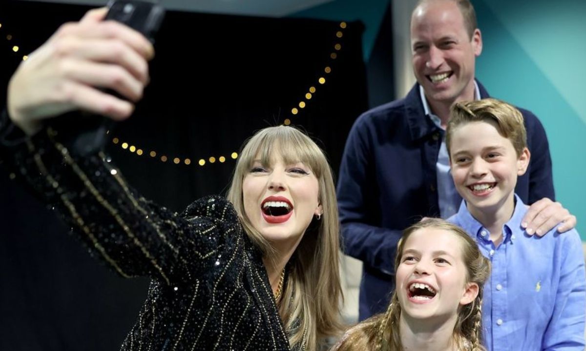 Príncipe William y sus hijos, invitados de honor en concierto de Taylor Swift