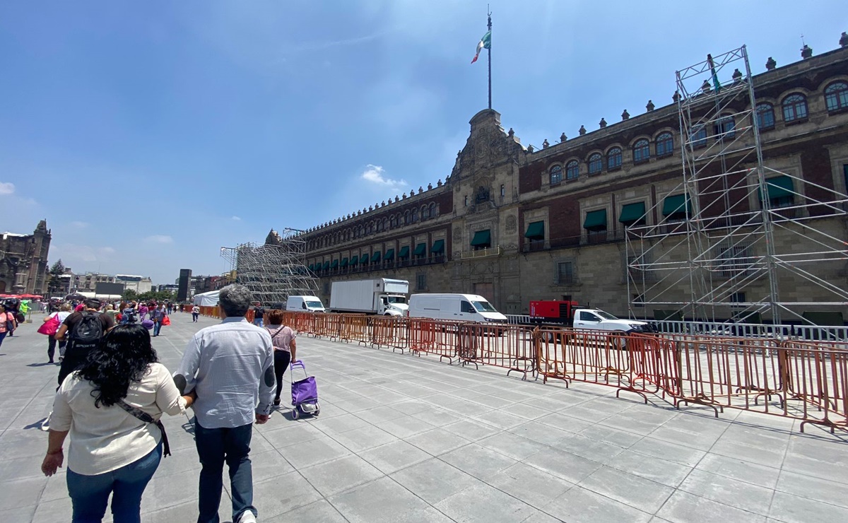 Último informe de gobierno de AMLO en el Zócalo; estas son las ...