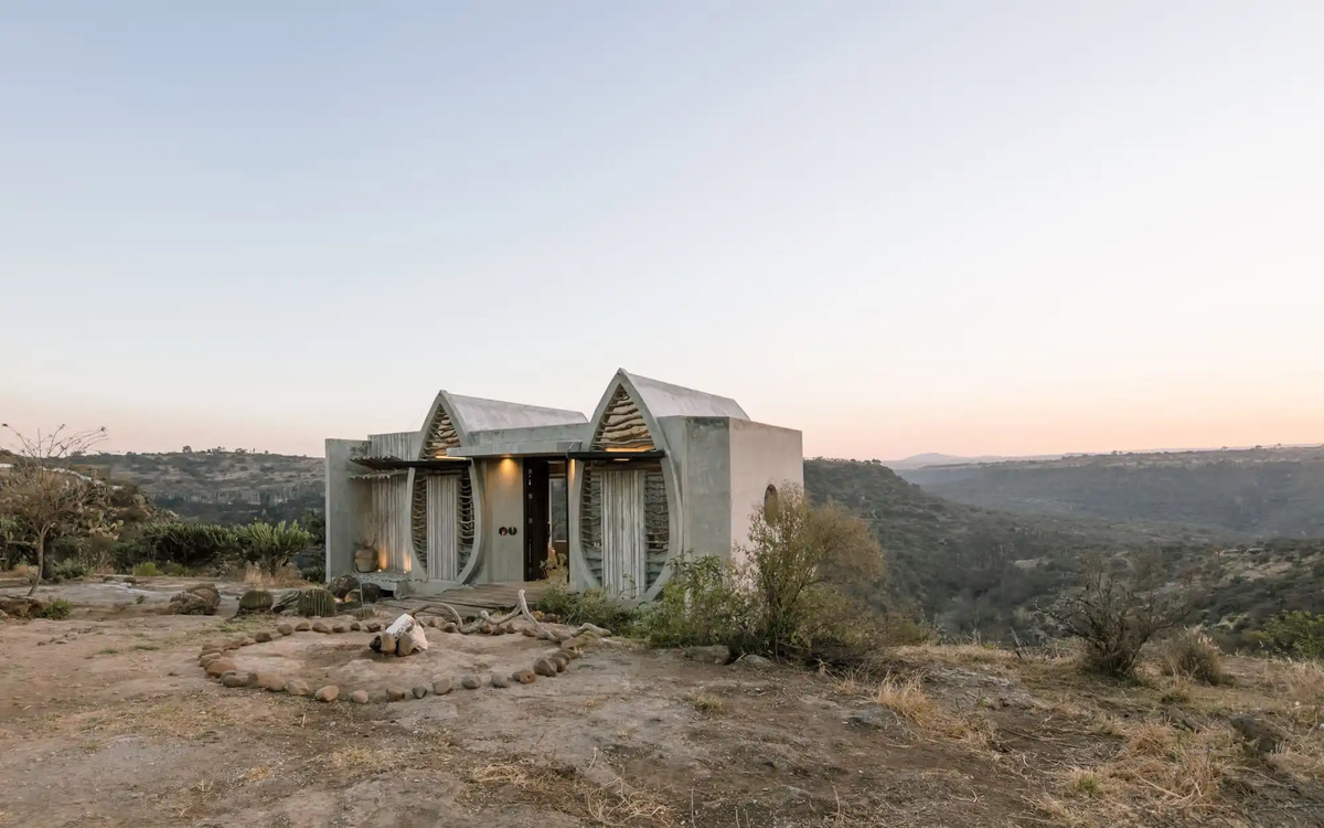 Casa Ojiva: suites de lujo al filo de un barranco en Querétaro