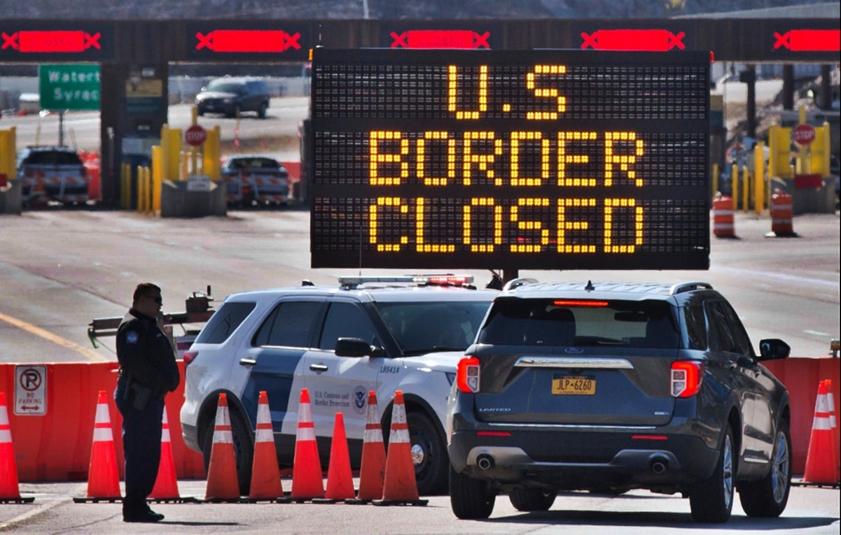 Canadá extiende acuerdo para cierre de frontera con EU