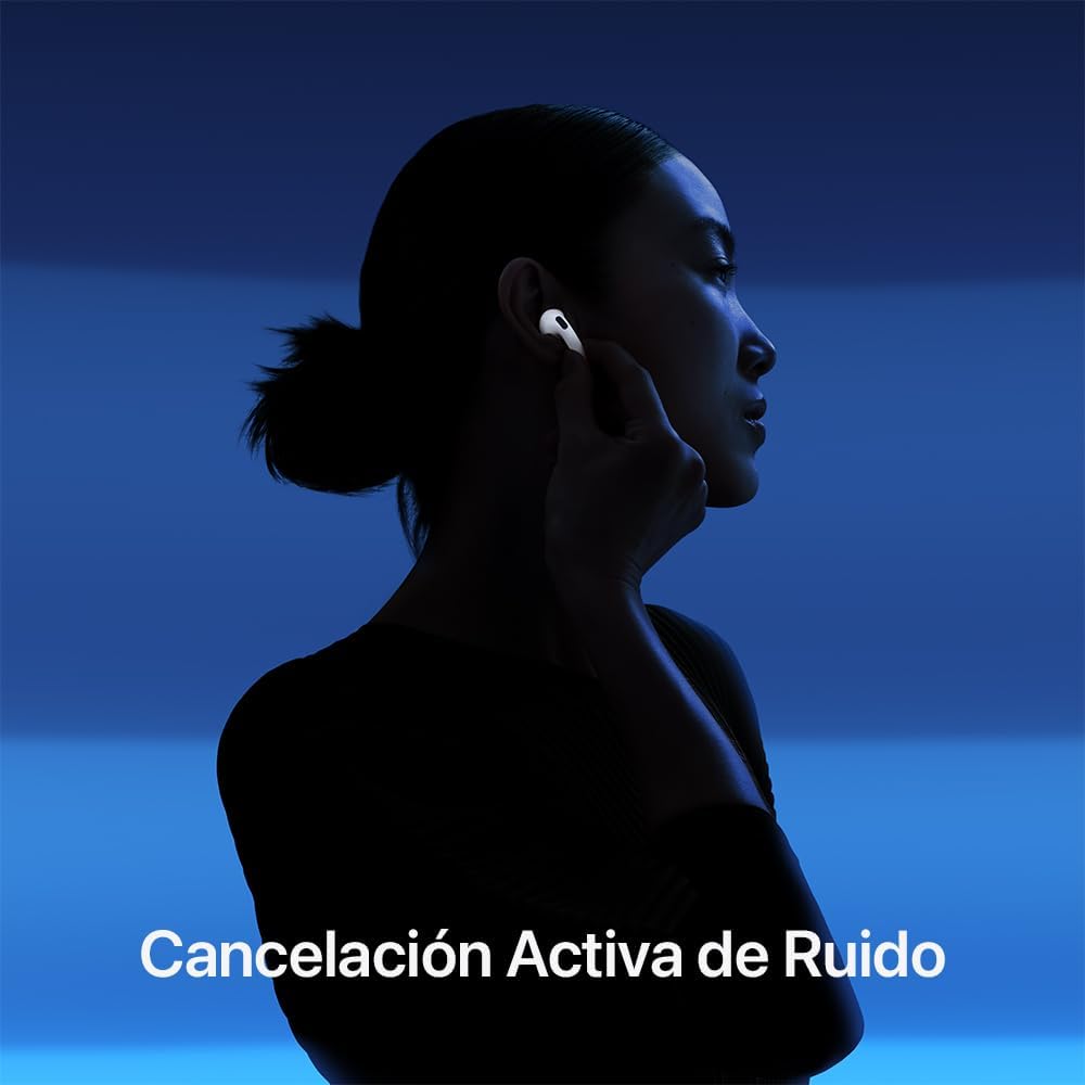 Audífonos inalámbricos AirPods 4 de Apple con Cancelación Activa de Ruido - Foto 2