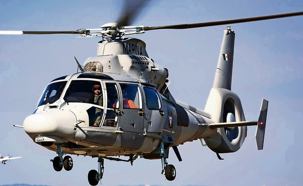 Military helicopter crashes in Mexico
