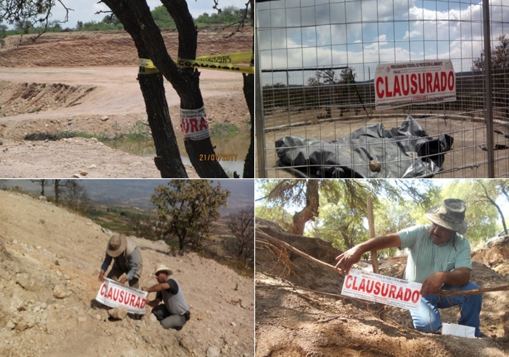 Profepa clausura siete obras en Aguascalientes