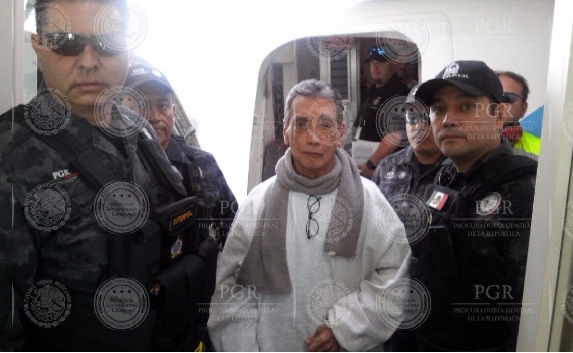 Trasladan a Mario Villanueva a penal en Morelos