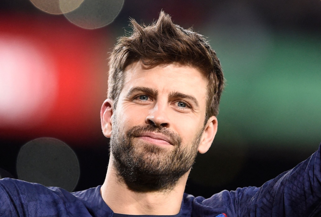 Clara Chía presente en la despedida de Gerard Piqué del Barça