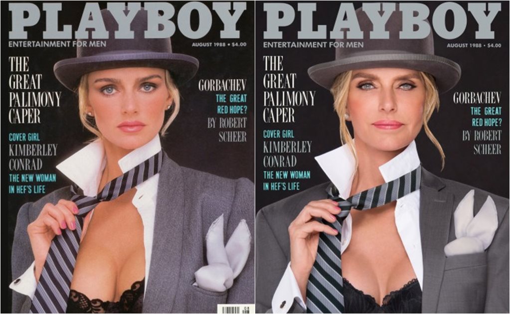 "Conejitas" de "Playboy" recrean sus portadas décadas después