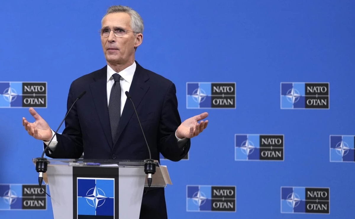 Stoltenberg dice ante aliados de la OTAN que ha llegado el momento de apoyar la libertad en Ucrania