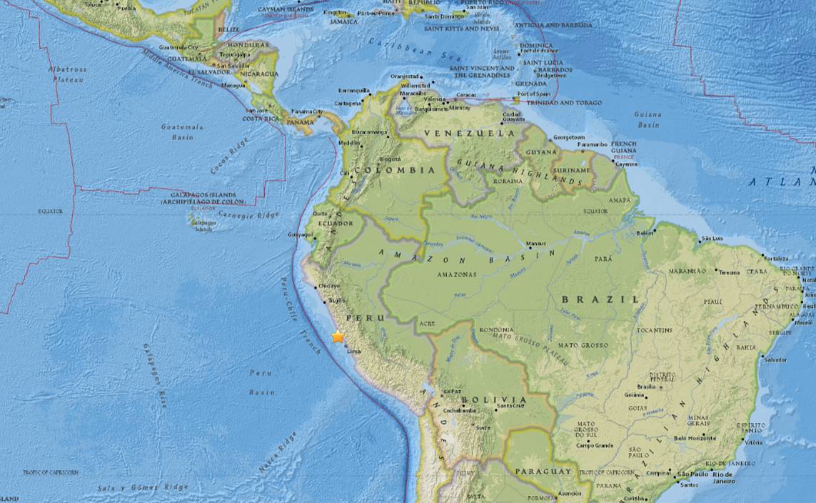 Reportan sismo de 5.3 en Lima; no hay reporte de daños