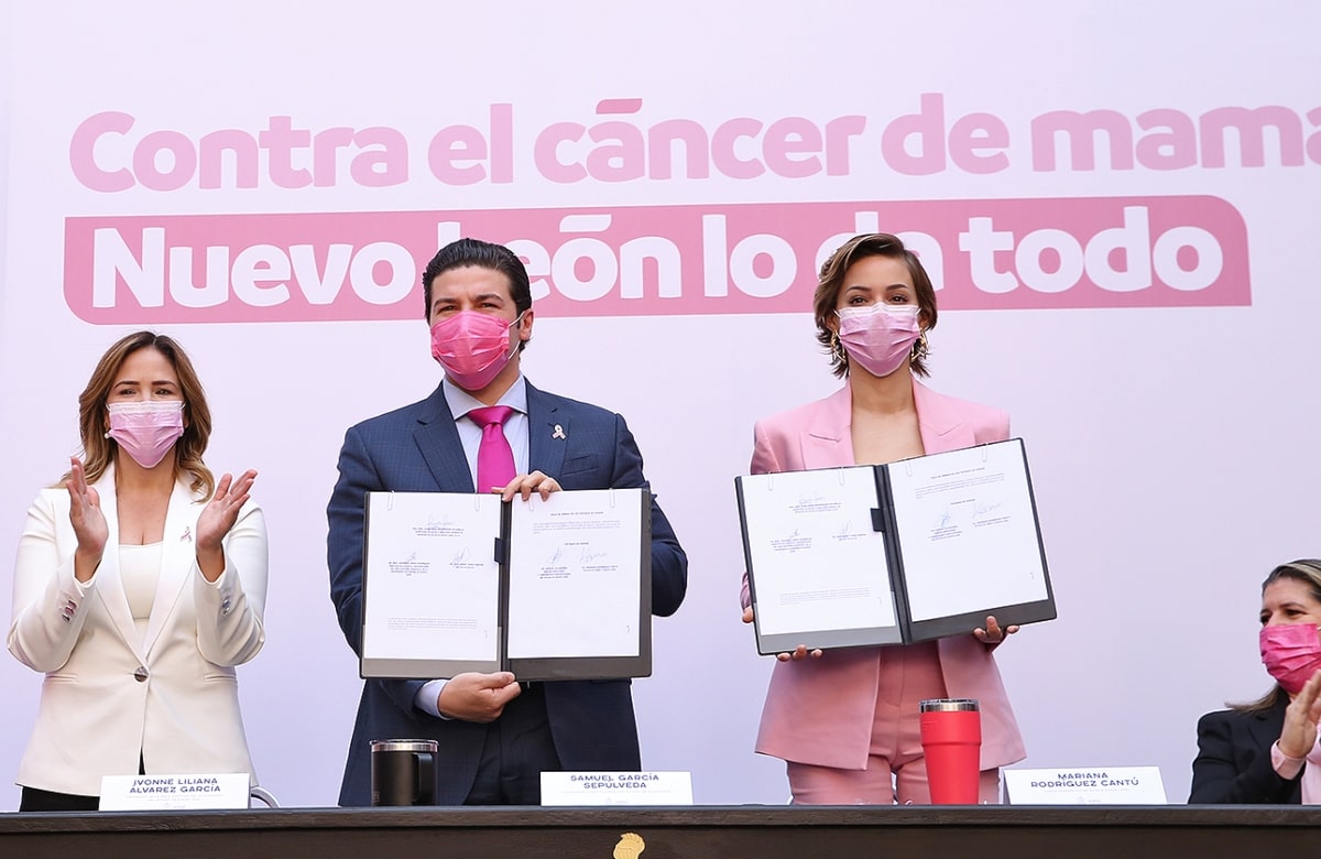 Anuncia NL cobertura universal contra cáncer de mama
