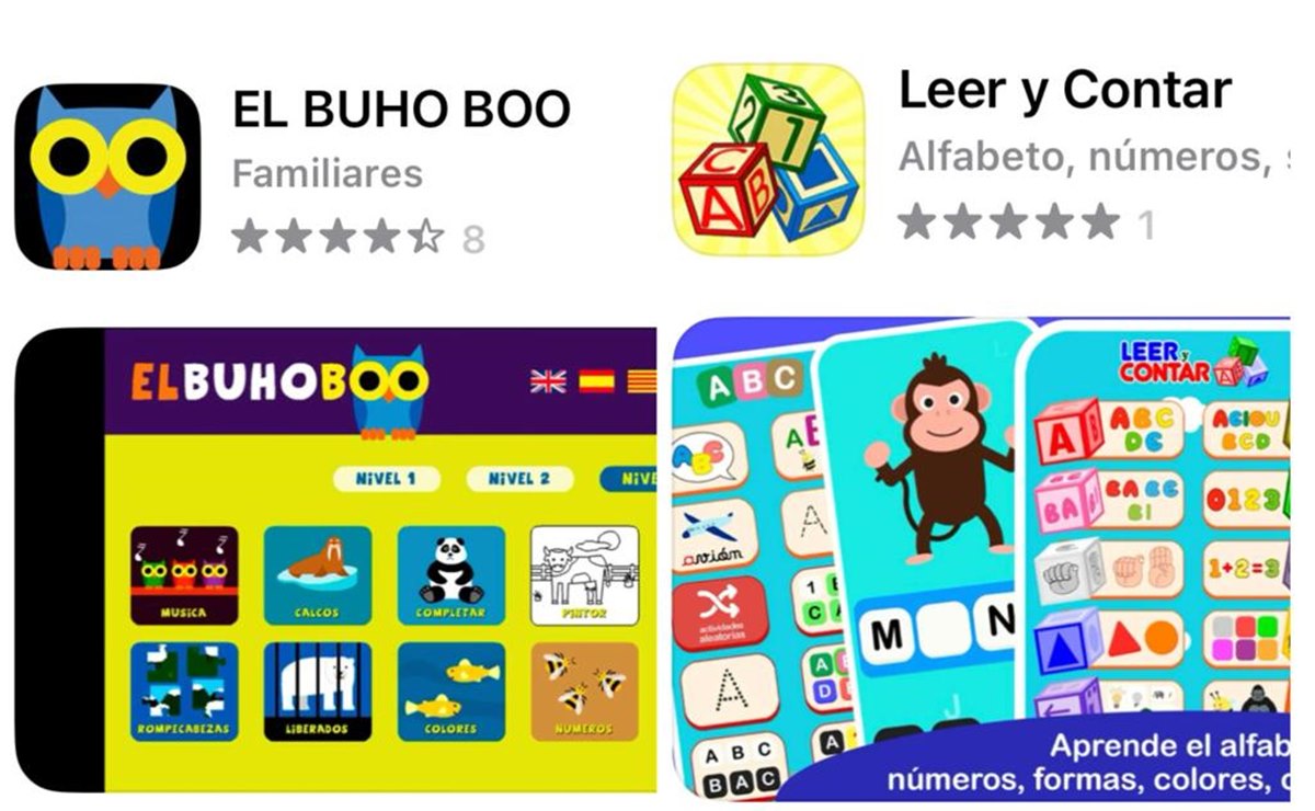 Apps educativas para niños