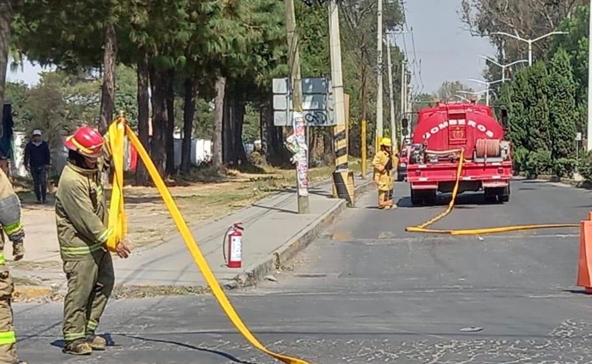 Por fuga de gas, desalojan a unos 500 habitantes en Tultepec