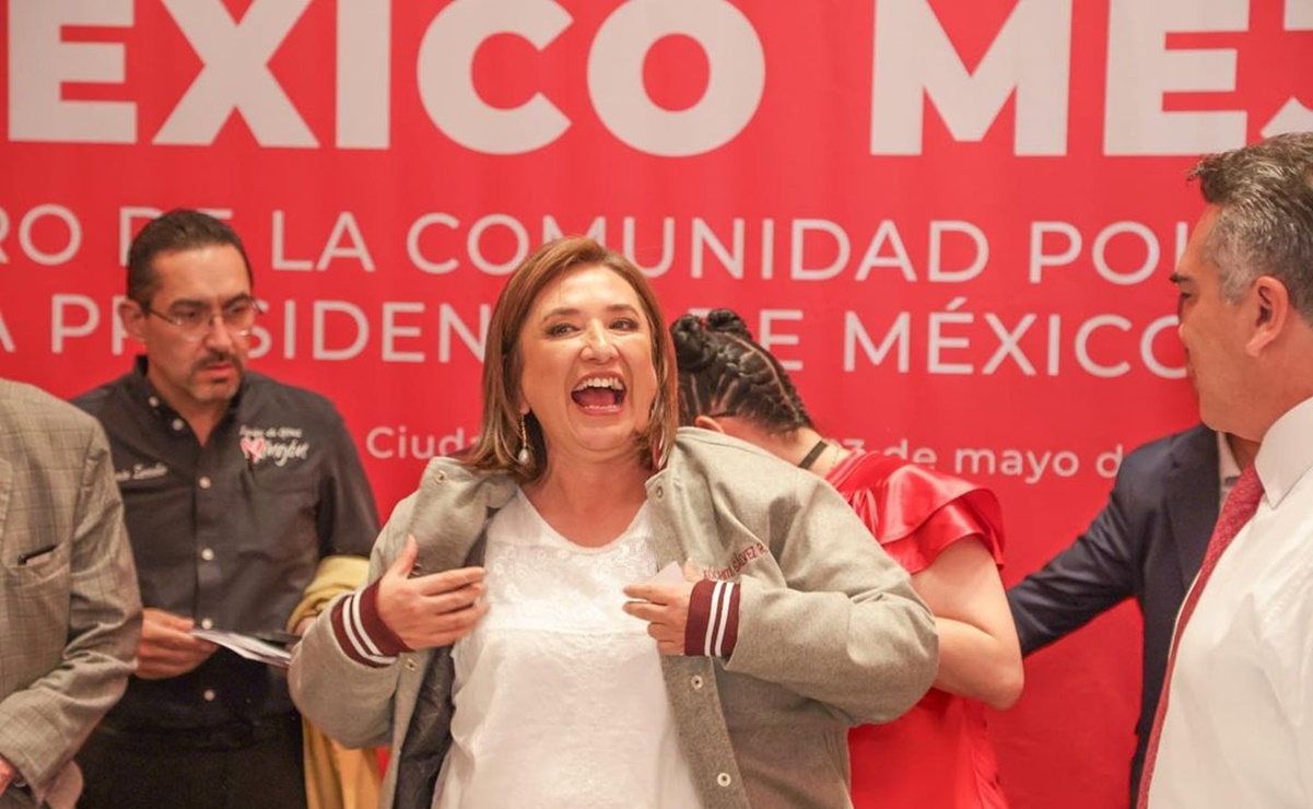 Se reúne Xóchitl Gálvez con politécnicos en hotel de la Ciudad de México