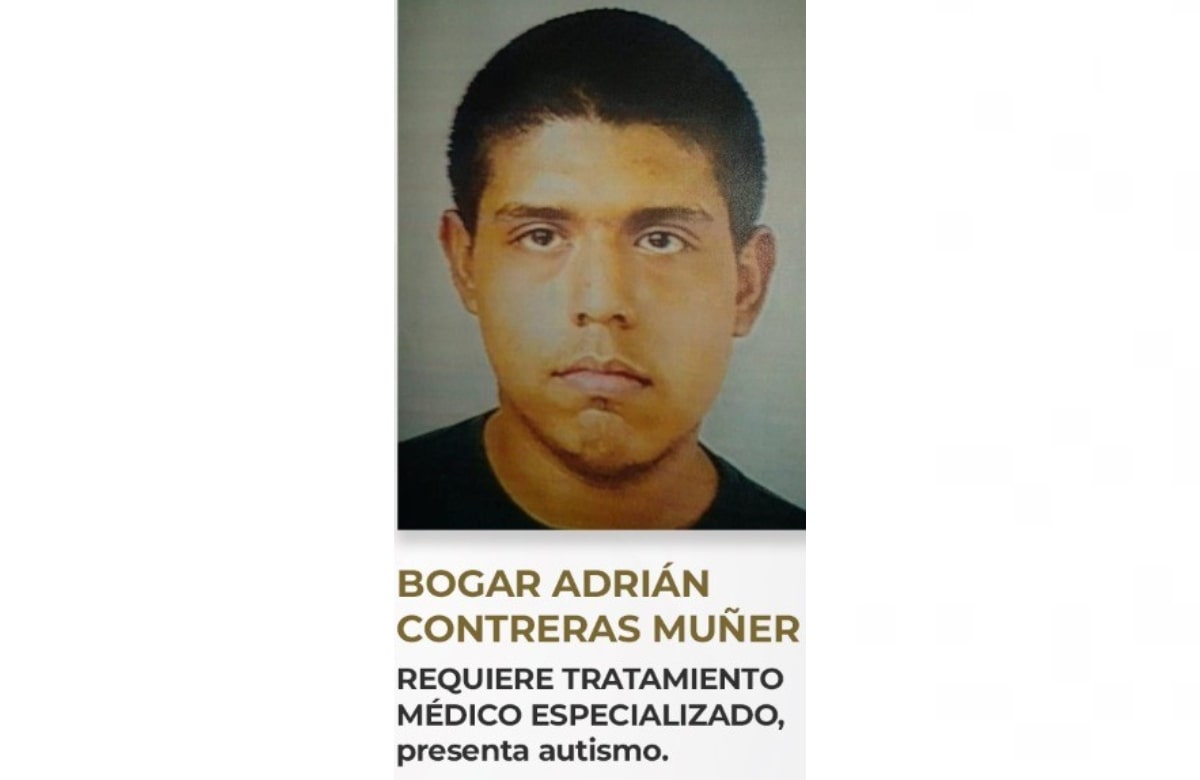 Emiten alerta de búsqueda para Bogar Adrián, joven autista extraviado en Nogales, Sonora