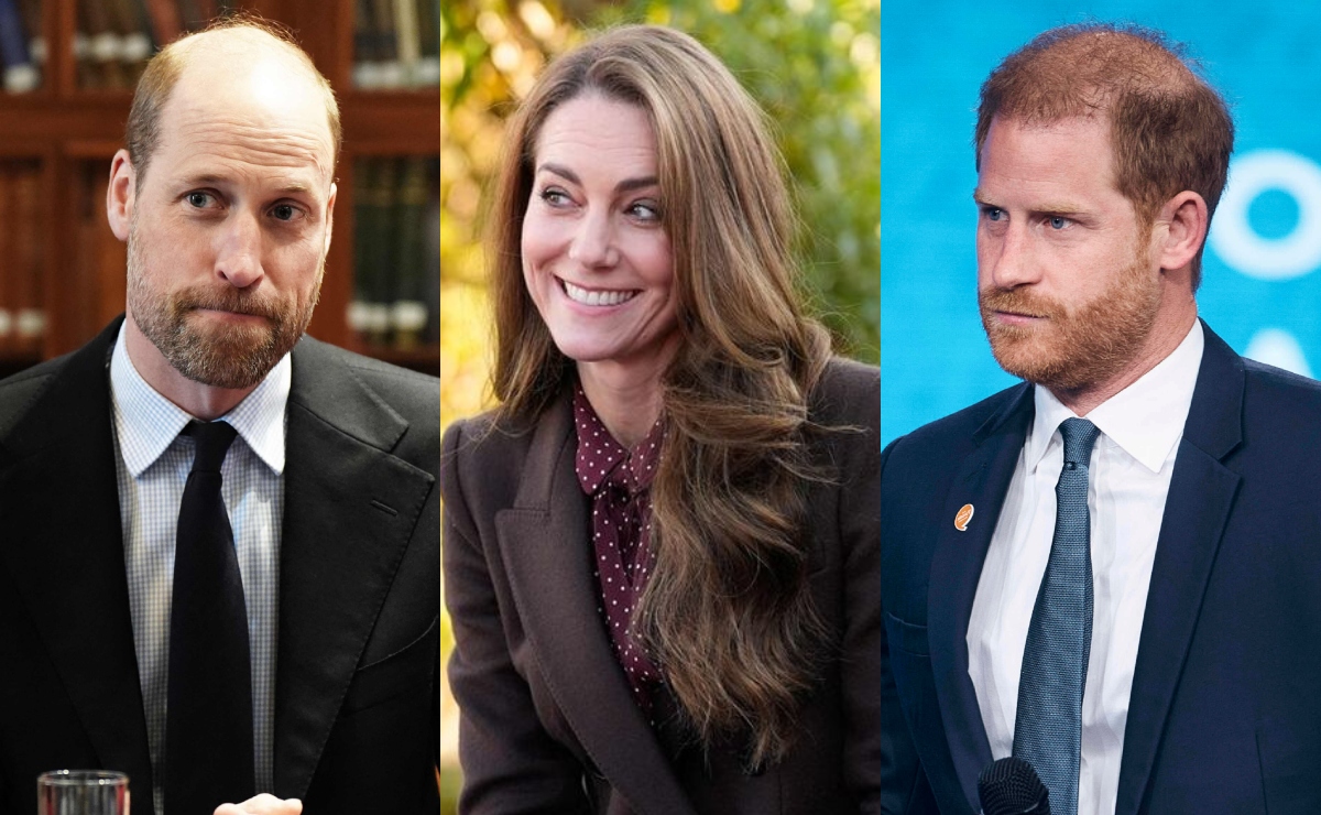 Kate Middleton intenta reconciliar a William y Harry antes de que muera el  rey Carlos III