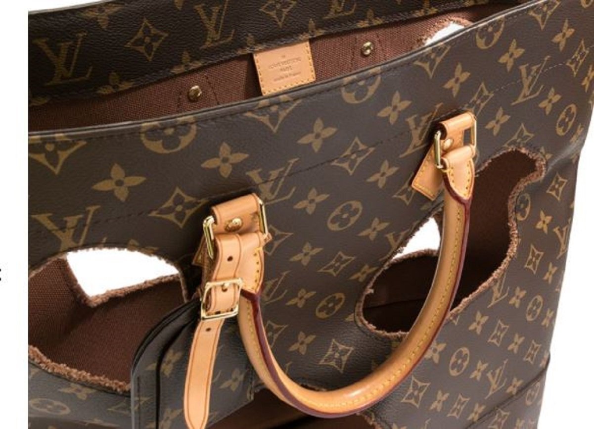 Louis Vuitton vende bolso de segunda mano con agujeros