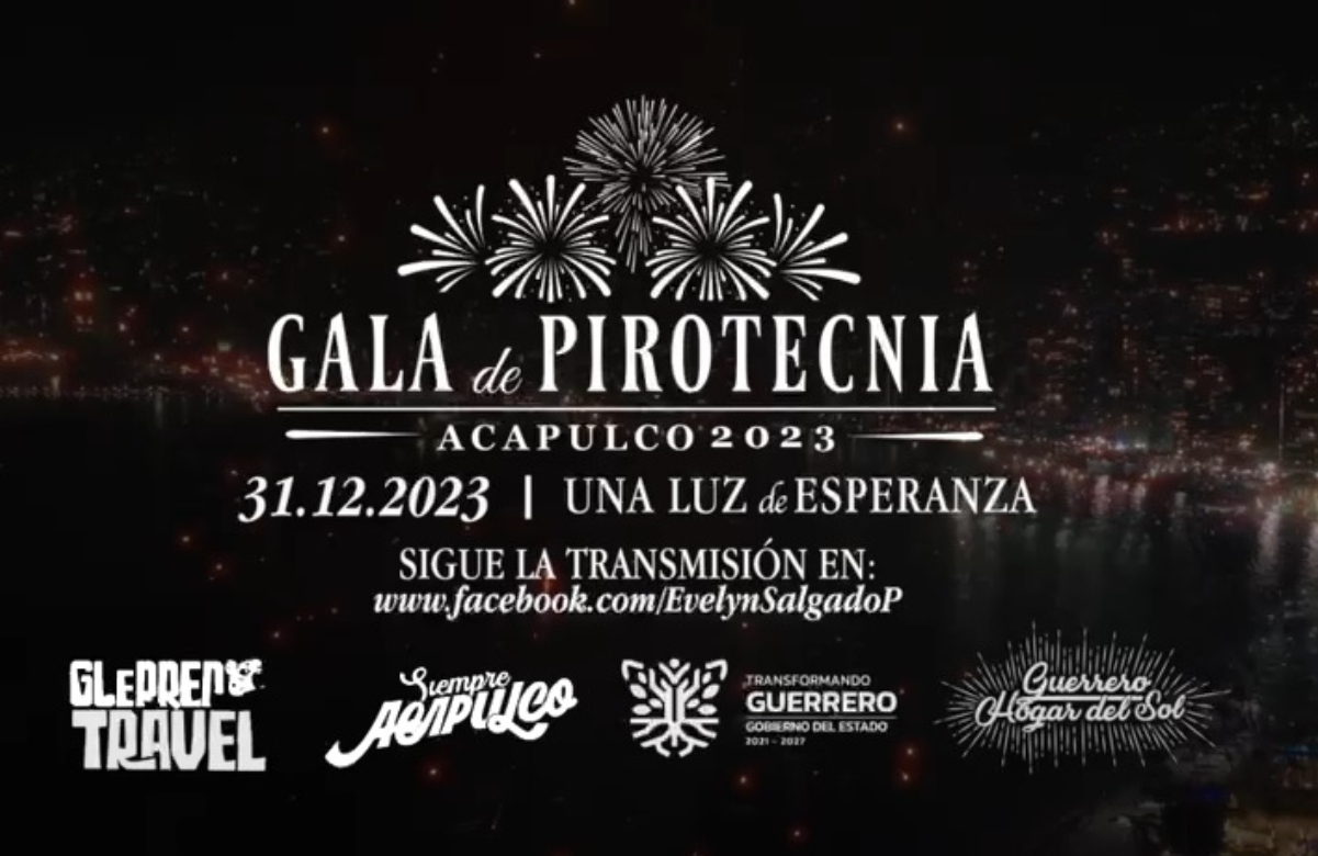 "Gala de la Esperanza" en Acapulco tendrá show piromusical con 600 drones y plataformas de rayos láser