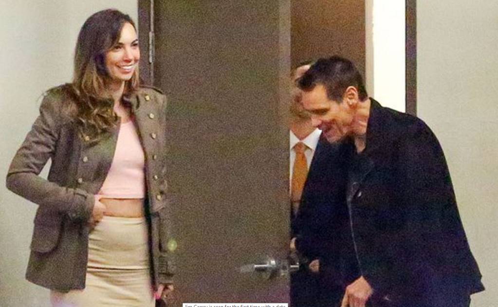 Captan a Jim Carrey en cita a 7 meses del suicidio de su ex