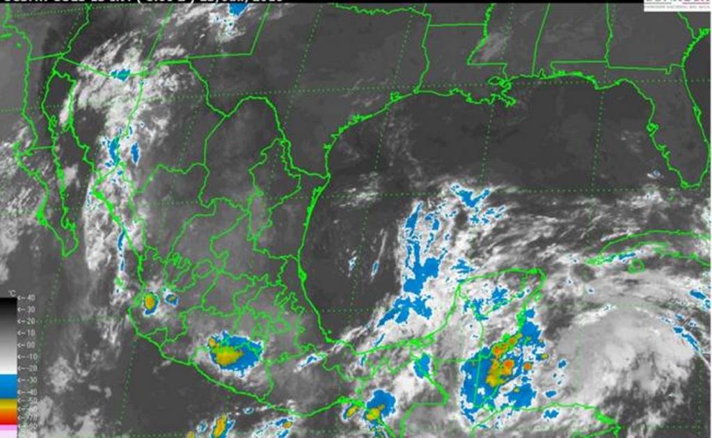 20 percent chance of cyclone over Yucatan Peninsula