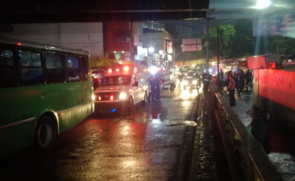 Con antecedentes penales, los agresores del policía en Metro Tacuba: SSC