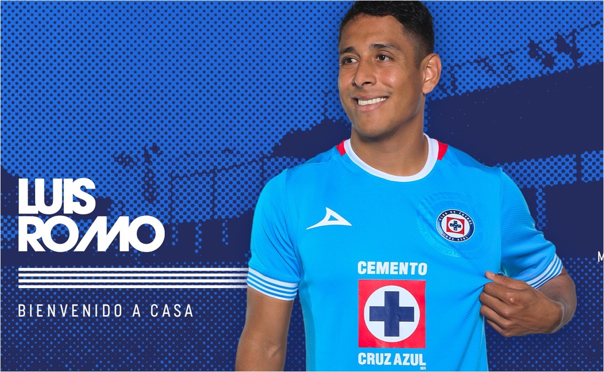 Luis Romo es anunciado como nuevo jugador de Cruz Azul