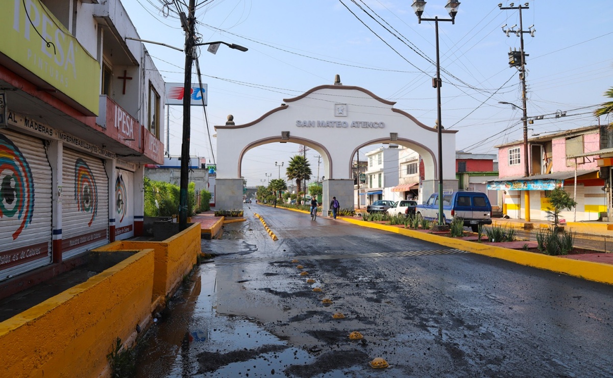 Atienden afectaciones por lluvias en diversos municipios del Edomex