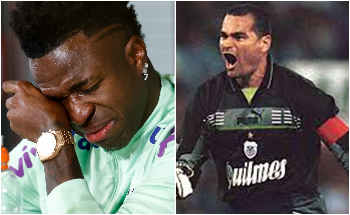 'Que no sea maric... el futbol es para hombres', Chilavert arremetió contra Vinicius por llorar por racismo
